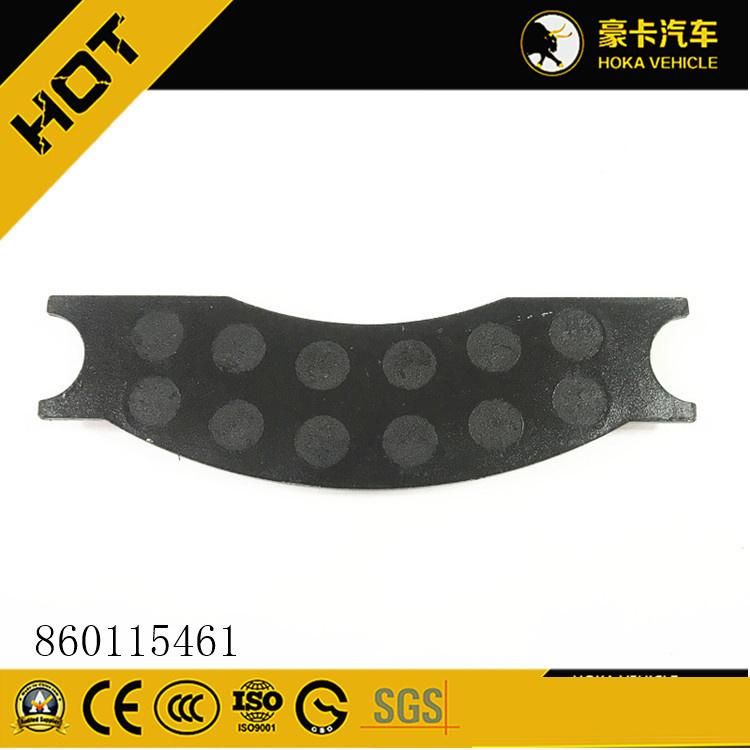 Original and Genuine Spare Parts Brake Pad 860115461 for XCMG Wheel Loader