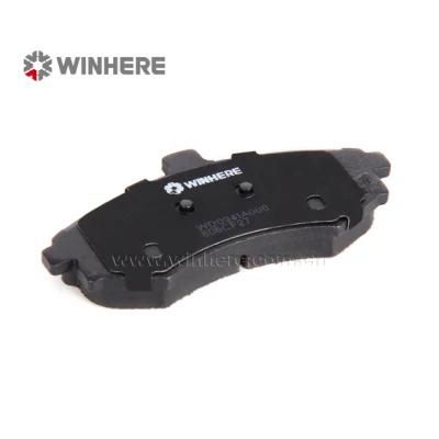 Non-asbestos Front Brake Pad for HYUNDAI Auto Car Parts ECE R90