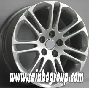 Alloy, Alloy Material and Silver Finishing Car Alloy Rims F61409