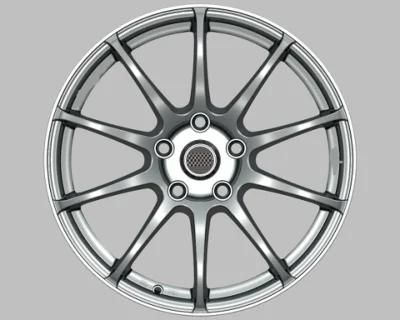 17 Inch 5X114.3 for Passengers Car Tires Aluminum Alloy Wheel Rim Manufacturer Sales Customizable Black Machined Lip
