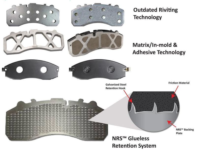 Aoecopa Brand Brake Pads Manufacturer Great Quality Flatness Brake Pads Backing Plate