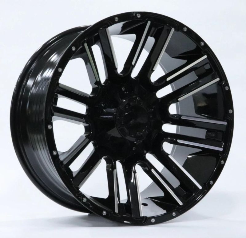 J1037 Aluminium Alloy Car Wheel Rim Auto Aftermarket Wheel