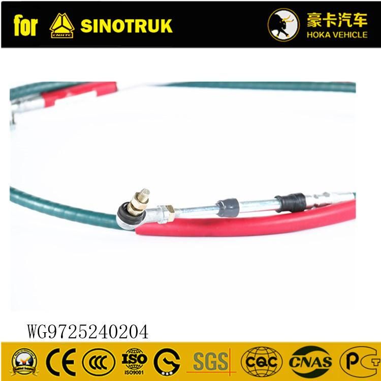Original Sinotruk HOWO Truck Spare Parts Gear Selection Flexible Cable (3400) Wg9725240204