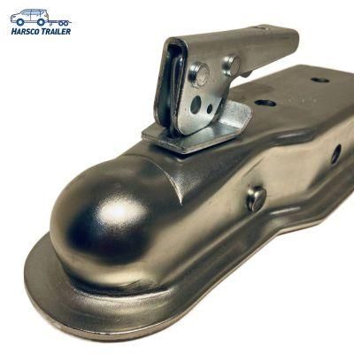 3500lbs 2&quot; Channel Zinc Plated Straight Tongue Trailer Coupler