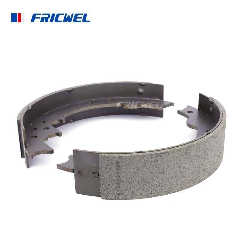 New ISO/Ts16949 Approved Brake Shoes Non-Asbestos Semi-Metal Shoe for All Kinds of Cars
