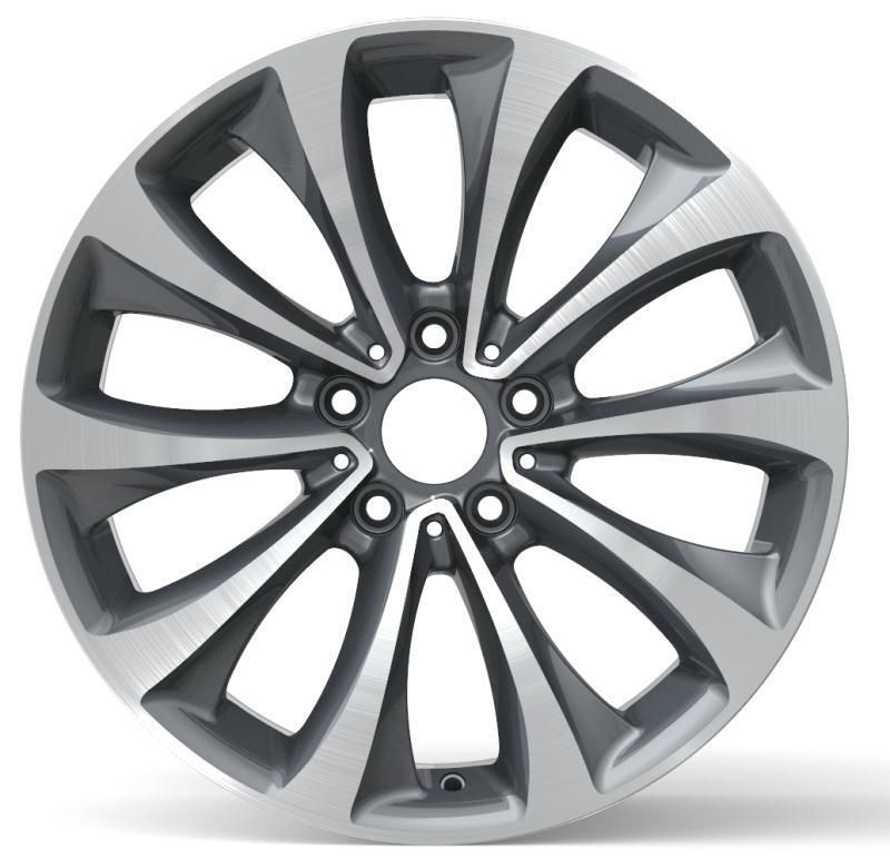 Aluminum Alloy Wheel with Gun Metal Machined Face Forging