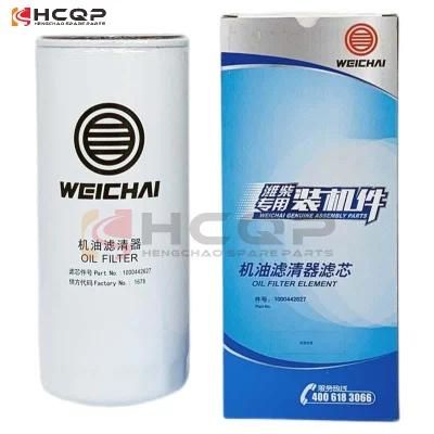 Weichai Wp7 Engine Parts Oil Filter 1000442627
