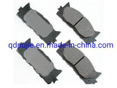 Quality Semi Metallic&Ceramic Car Brake Pad D1222/04465-06070/04465-33440 for Toyota