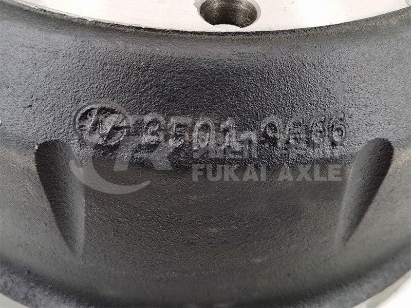 5801605653 3501-9666 Front Brake Drum for Saic-Iveco Hongyan Genlyon Truck Spare Parts