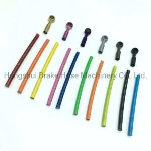 Hydraulic Best Sell Motorcycle or Car Parts Brake Line Brake Hose with Stainless Steel Fitting