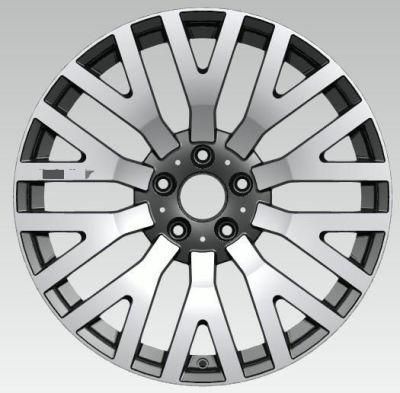 15 17 Inch Black Machine Face 6*139.7 Wheels Rim for Toyota Car Rims