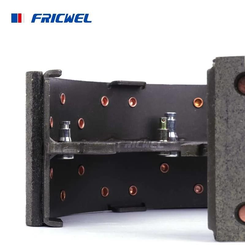 Customized Non-Asbestos Red Khaki More Wear-Resistant Cost-Effective Black Particle Brake Lining with ISO/Ts16949