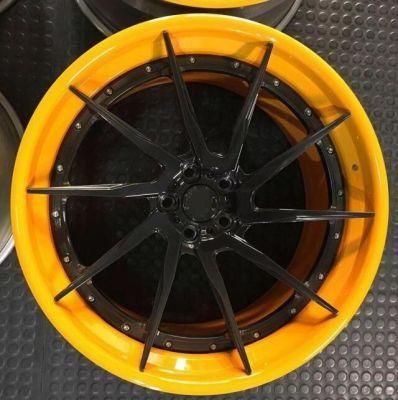 Warranty Forged Aluminum Car Alloy Wheel 16 17 18 19 20 21 22 Inch 5 Bolt Holes Car Wheel