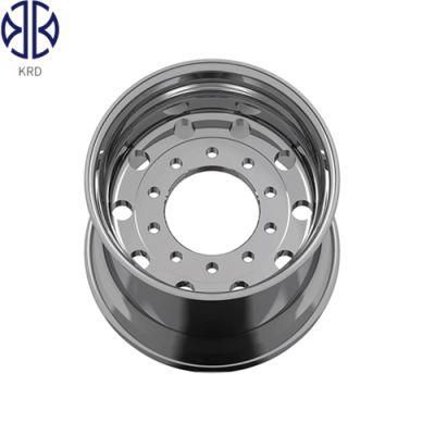 22.5X13 Heavy Duty Spare Parts Truck Bus Trailer Forged Polished Alloy Aluminum Wheel Rim