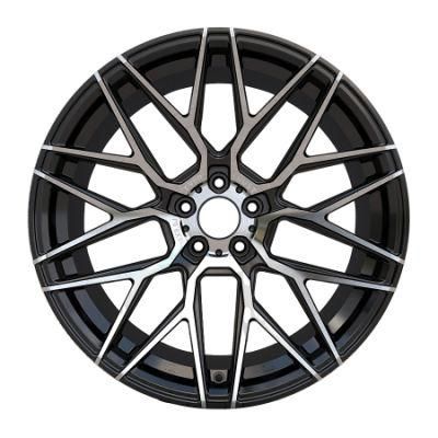 Alloy Car Rim 18X9 Black Machined Face