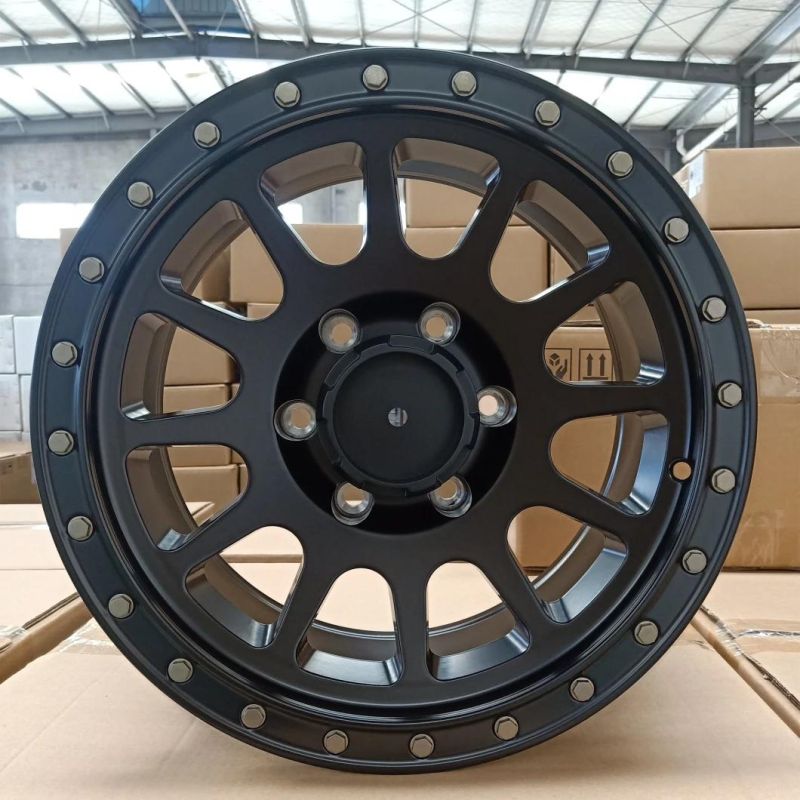 Customized Aftermarket 16*8.0 Inch 6*139.7 PCD SUV off Road Alloy Wheel Rims