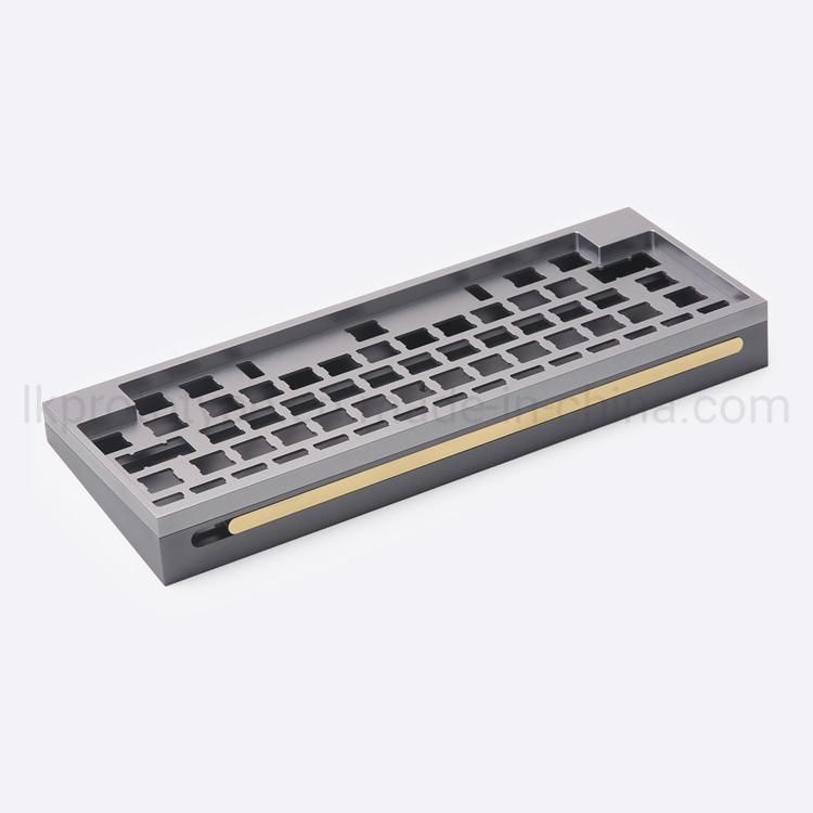 CNC Machining Aluminum Alloy Multi-Color Custom Mechanical Keyboard Machining Part