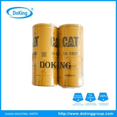 High Quality Spare Parts Oil Filter 1r-1807 for Fleetguad-D/Ca-T/Jcb/Perkin/Vol