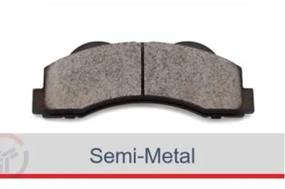 Professional Supplier Auto Car Parts Different Materials Disc Brake Pads
