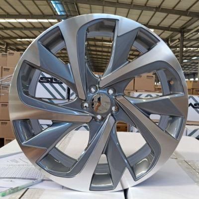 Machine Face Positive Alloy Wheel Rims for Car 20X7.5 5X114.3/5X100/4X100 Alloy Wheel Rim for Car Aftermarket Design with Jwl Via