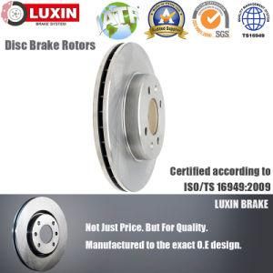 Safety Brake Disc Auto Parts Brake Components for Renault