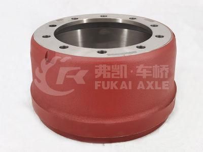 Qdt3502571c Rear Brake Drum for Sinotruk HOWO T5g Truck Spare Parts