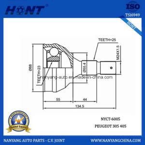 Nyct-6005 Outer Cardan C. V. Joint