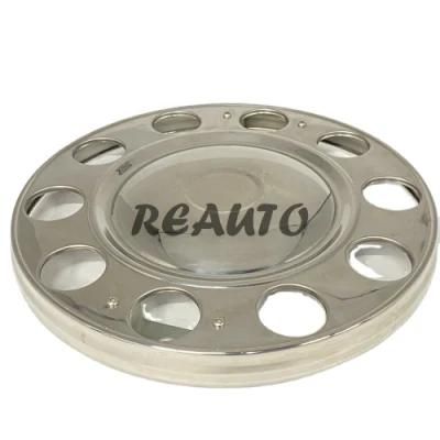 High Quality Universal Stainless Steel Wheel Rim Cover /Trim Cover for Heavy Duty Truck Spare Parts