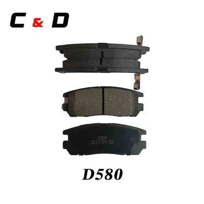 D580-7460 Brake Pad for Isuzu Trooper /Opel 89707-00800