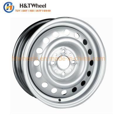 H&T Wheel 454104 Hot Sale 14 Inch 4 Holes 14X5.5 PCD 4X98 Steel Wheels