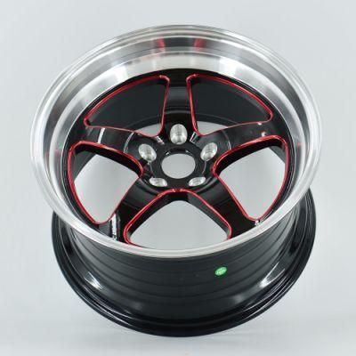 Deep Dish 5 Spokes 4X4 Offroad SUV Concave Racing Alloy Wheel for Sale