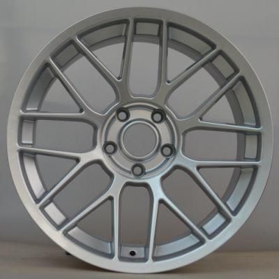 Deep Dish Machine Lip Silver 17 Inch 4X100 Alloy Wheel Rim