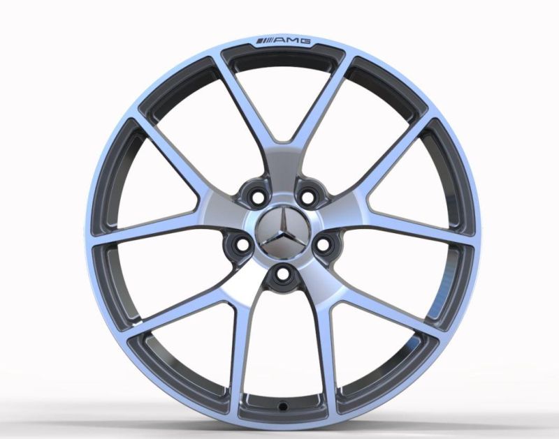 1 Piece Monoblock Forged Rim with Milling Engraving