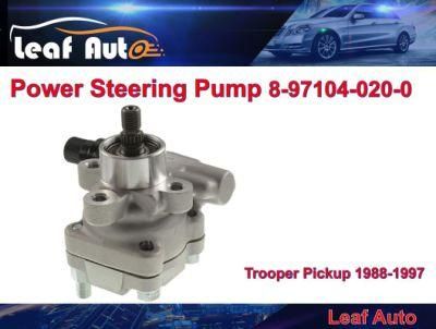 Caja Cremallera Direccion Trooper Pickup 1988-1997 Bomba Power Steering Pump 8-97104-020-0