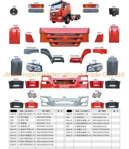 Sinotruk HOWO Accident Vehicle Parts Cab Assembly Cab Exterior Trim