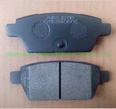 D1161 Semi-Metallic Brake Pads Auto Spare Parts Brake Spare Parts