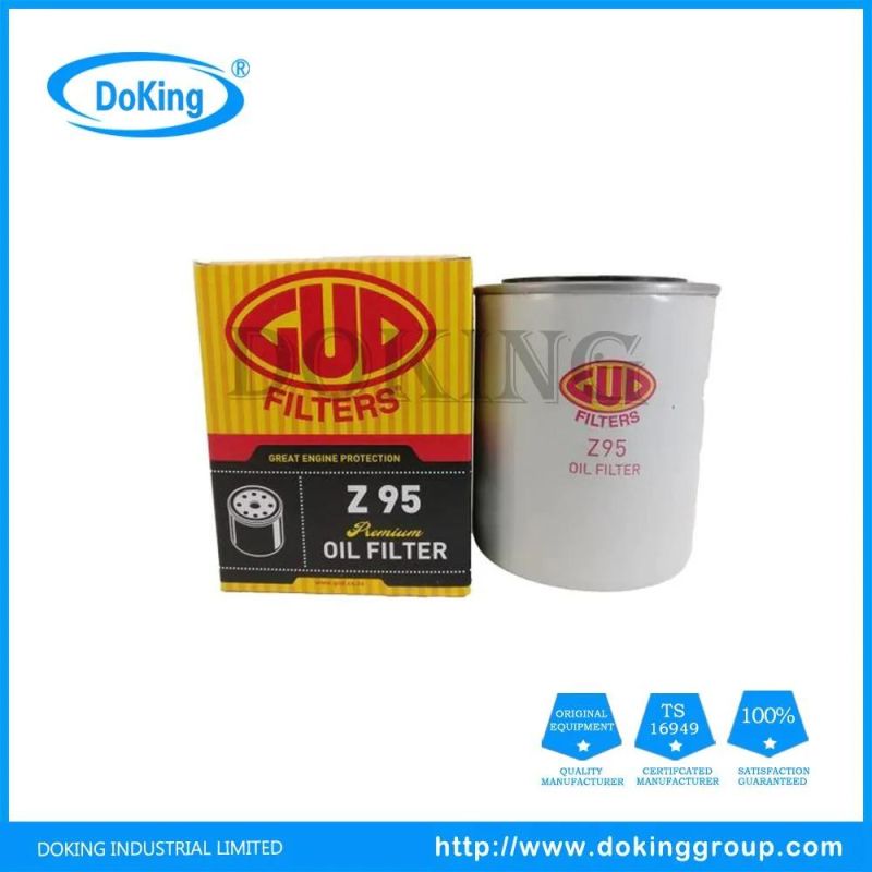 Factory Supply Oil Filters Auto Parts Z95 for Gud