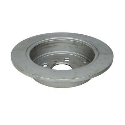 Non-Coated Cast Iron, 4243102050 Solid Rear Car Brake Disc for Toyota Corolla Saloon 2001-2008/