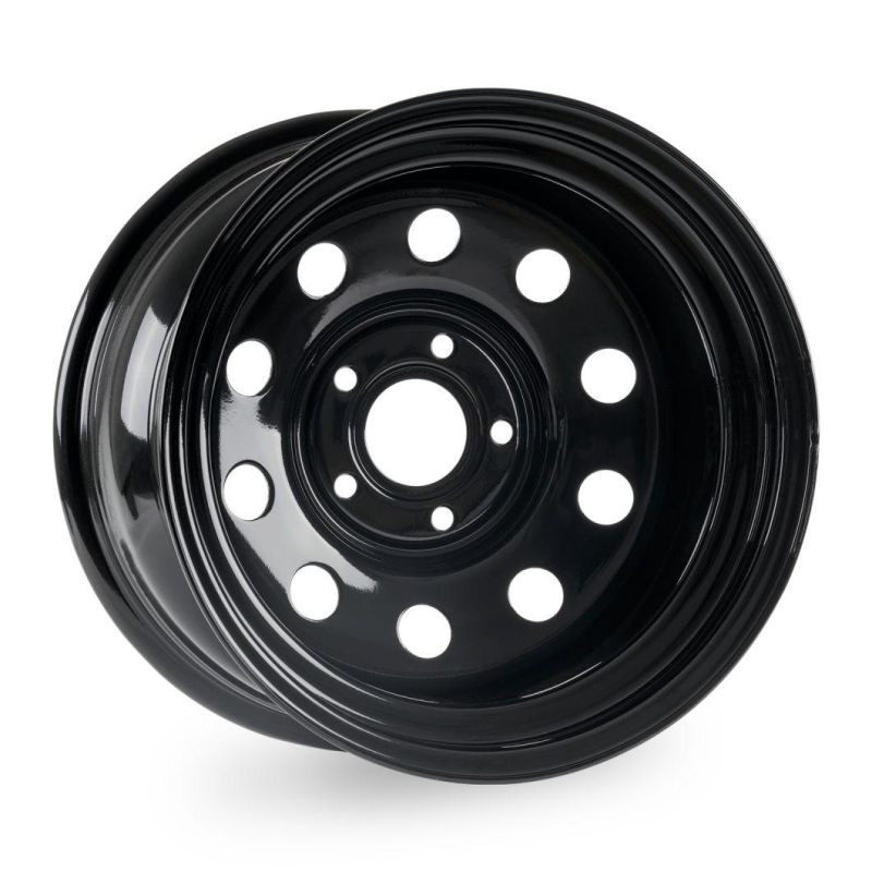 Black Steel Wheels Modular Wheel 15X10" 5X114.3