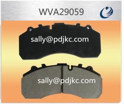 Ceramic Copper Truck Bus Brake Pads Wva29059