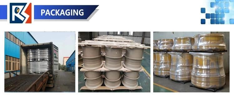 Customized E-Coating Heavy Car Steel Wheel Rim Steel Rims