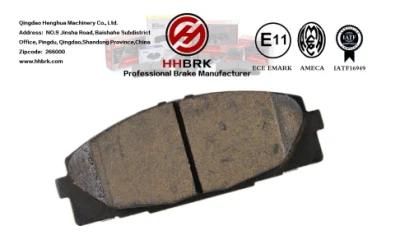 High Performance Noiseless Car Parts Ceramic Brake Pad D1434