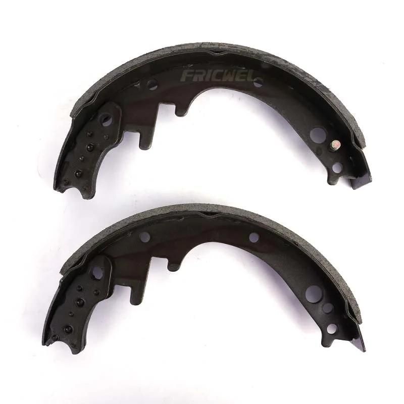 Customized ISO/Ts16949 Approved Non-Asbestos Nao Formula Black Particle Valeo Clutch Brake Shoes for Forklift