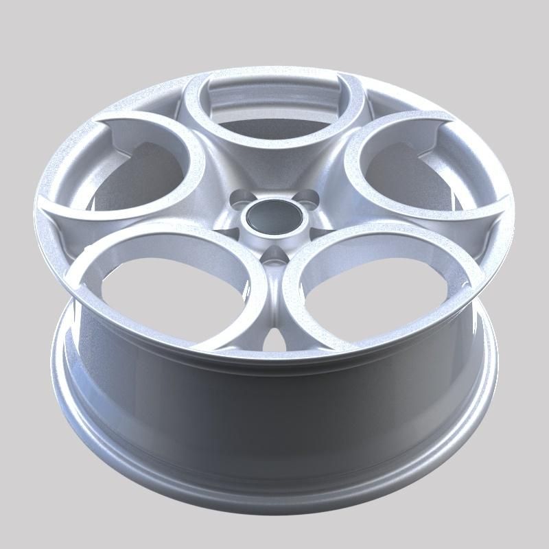 17/18X7.5 Inch 5X110 PCD 41 Et China Professional Forged Alumilum Alloy Wheel Rims Silver Color Finish for Passenger Car Wheels Car Rims