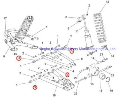 Polaris Ranger 5138797 Shaft - Pivot