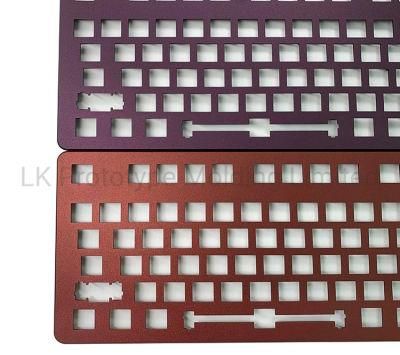 Custom CNC Parts CNC Anodizing Aluminum Keyboard Case Machining Parts