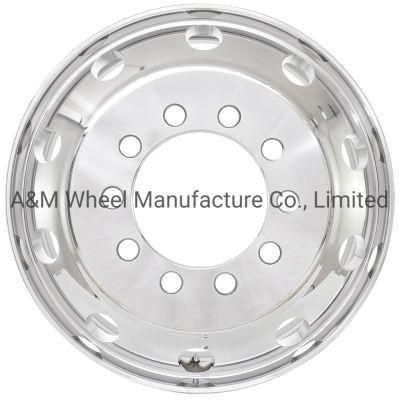 Am-0004 Flat Face Heavy Duty Truck Bus Alloy Car Wheel