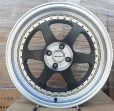 15 17 18inch Passenger Car Aluminum Alloy Wheel with Rivets