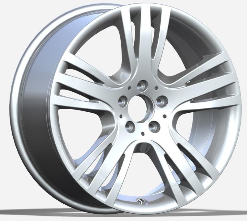 19X7.5/8.5 Inch 5X112 PCD 47/52 Et China Professional Forged Alumilum Alloy Wheel Rims Silver Color Finish for Passenger Car Wheels Car Rims