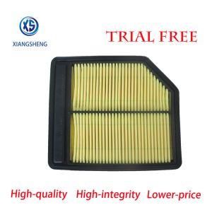 Auto Filter Manufacturer Supply Japanese Car Light Yellow Green Non-Woven Material 17220-Rna-A00 Auto Air Filter